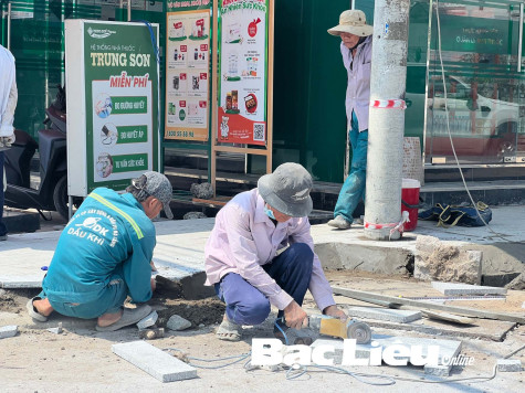 TP. Bạc Liêu: Đẩy mạnh nâng cấp hạ tầng đô thị