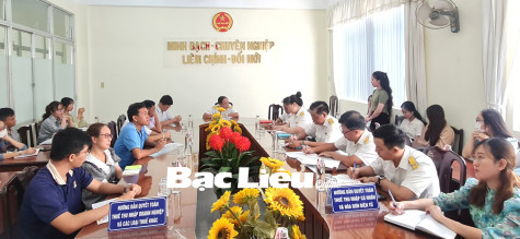 Ngành Thuế Bạc Liêu: Đồng hành, sẻ chia khó khăn cùng người nộp thuế