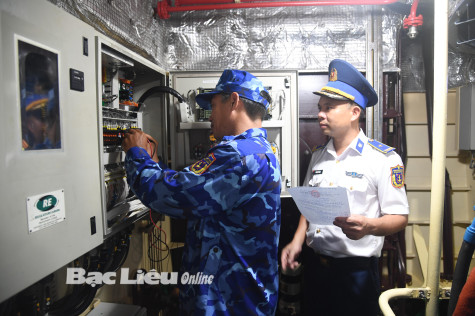 Bộ Tư lệnh Vùng Cảnh sát biển 4: Kiểm tra trình độ kỹ năng nghề của 200 nhân viên kỹ thuật