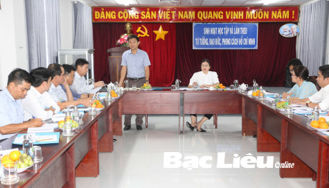 HĐND tỉnh: Giám sát việc cấp Giấy chứng nhận quyền sử dụng đất tại huyện Vĩnh Lợi và Sở Tài nguyên - Môi trường