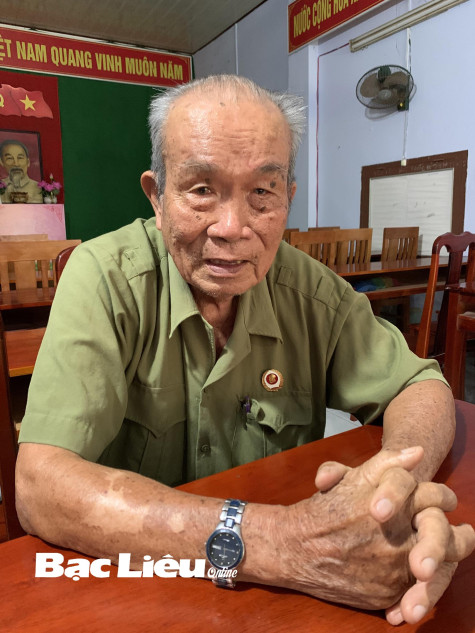 Cựu chiến binh Trần Văn Bé: Hiến dâng cả cuộc đời cho quê hương, đất nước