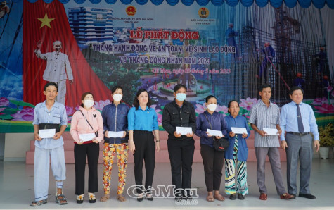 Phát động Tháng Hành động về an toàn vệ sinh lao động và Tháng Công nhân