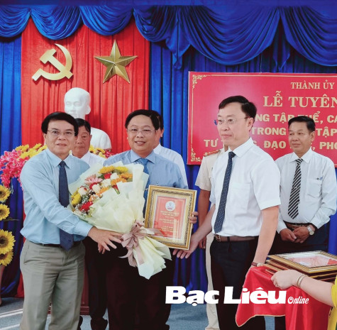 TP. Bạc Liêu: Xây dựng đội ngũ cán bộ, đảng viên trong sạch, vững mạnh