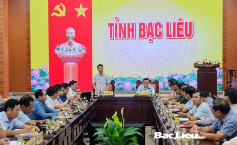 Văn phòng Chính phủ khảo sát, hướng dẫn triển khai các nội dung đổi mới trong giải quyết thủ tục hành chính tại Bạc Liêu