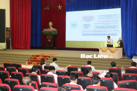 TAND tỉnh Bạc Liêu tập huấn nghiệp vụ chuyên sâu giải quyết án dân sự