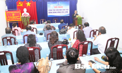 Hội nghị công tác văn học khu vực Đồng bằng sông Cửu Long