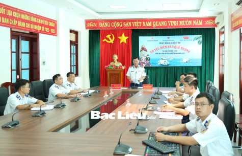 Bộ Tư lệnh Vùng Cảnh sát biển 4: Phát động cuộc thi “Em yêu biển, đảo quê hương”
