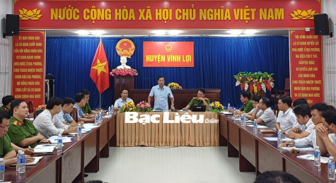 Tiến hành rà soát, đối chiếu dữ liệu hộ tịch tại 2 địa bàn huyện Vĩnh Lợi và TP. Bạc Liêu