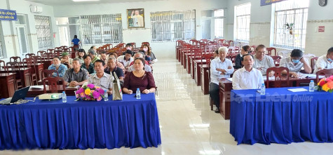 Tập huấn sản xuất - kinh doanh nông sản, thực phẩm chất lượng, an toàn cho hội viên nông dân Phường 5