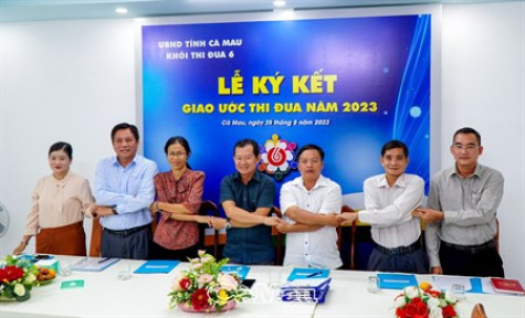 Khối thi đua 6 ký kết giao ước thi đua