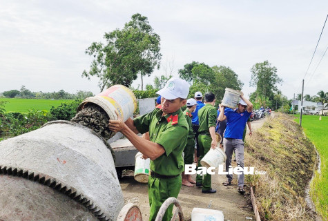 Hơn 200 đoàn viên - thanh niên ra quân Chiến dịch Thanh niên tình nguyện hè năm 2023