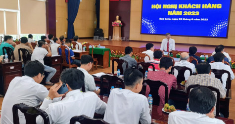 Công ty Điện lực Bạc Liêu tổ chức hội nghị khách hàng năm 2023