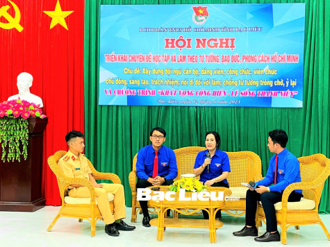 Hơn 100 cán bộ, đoàn viên - thanh niên tham gia chương trình “Khát vọng cống hiến - Lẽ sống thanh niên”