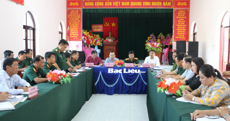 Bộ Chỉ huy Quân sự tỉnh: Thực hiện tốt công tác Đảng, công tác chính trị