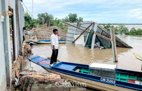 Sạt lở diễn biến phức tạp