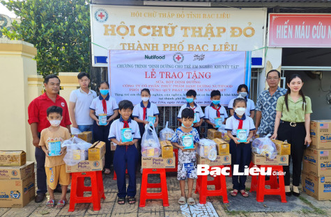 Hội Chữ thập đỏ TP. Bạc Liêu:​ “Điểm tựa” của những mảnh đời khó khăn