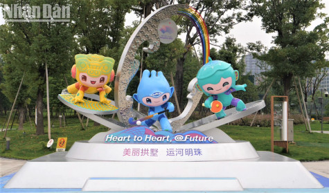 Thành phố Hàng Châu sẵn sàng cho ASIAD 19
