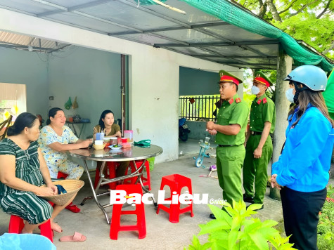 Thị đoàn Giá Rai: Ra quân Chiến dịch tình nguyện “Hành quân xanh”