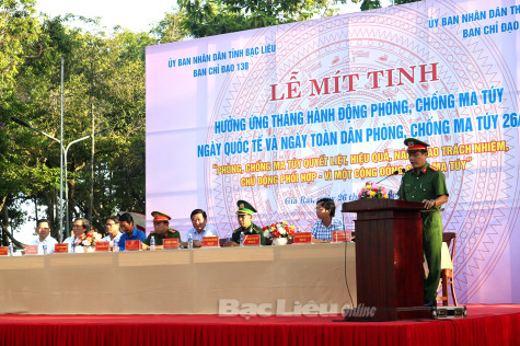 Vì một cộng đồng sạch ma túy