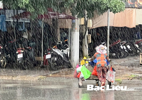 Mưu sinh ngày mưa