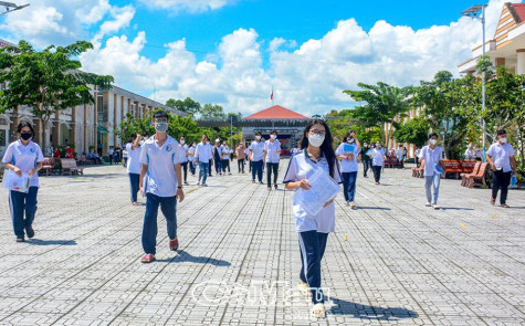 Kỳ thi tốt nghiệp THPT tại Cà Mau kết thúc an toàn, đúng quy chế