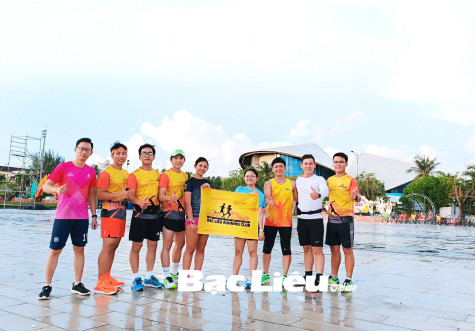 BLRC - Bạc Liêu Running Club: Truyền tải năng lượng tích cực​ rèn luyện sức khỏe cho người trẻ