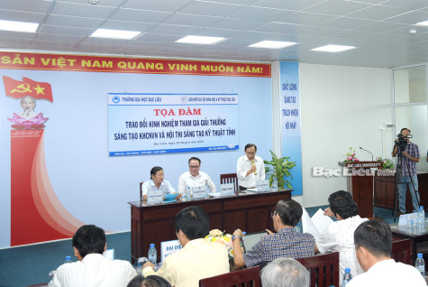 Tọa đàm trao đổi kinh nghiệm tham gia Giải thưởng Sáng tạo khoa học - công nghệ Việt Nam