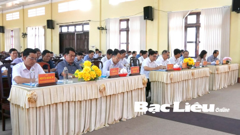 Huyện Hồng Dân: Triển khai chương trình công tác 6 tháng cuối năm 2023