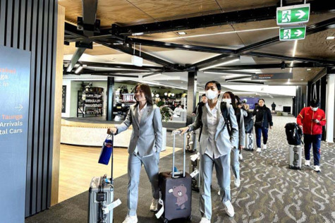 Tuyển nữ Việt Nam chuẩn bị giao hữu với chủ nhà New Zealand