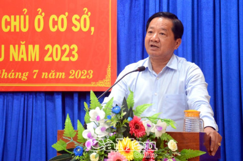 Năm 2023, đăng ký thực hiện 353 mô hình “Dân vận khéo”