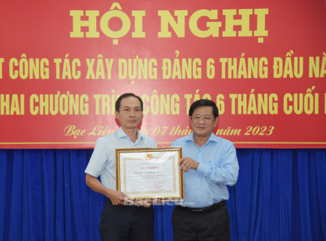 Đảng ủy Khối các cơ quan tỉnh: Sơ kết công tác xây dựng Đảng 6 tháng đầu năm 2023
