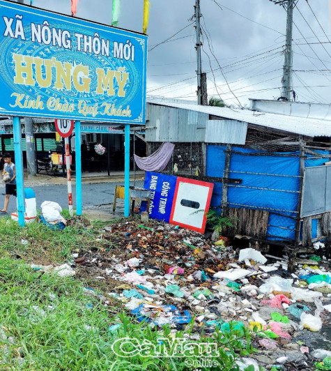 Rác tràn lan - Thách thức tiêu chí môi trường