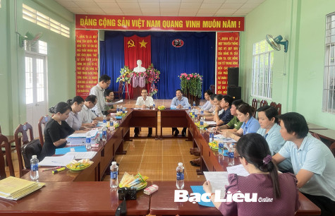 Kiểm tra công tác hòa giải ở cơ sở và chuẩn tiếp cận pháp luật trên địa bàn huyện Vĩnh Lợi