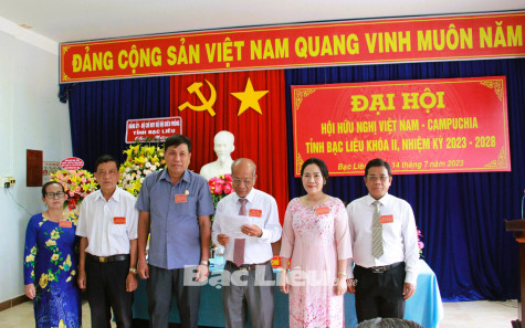 Xây dựng Hội Hữu nghị Việt Nam - Campuchia tỉnh Bạc Liêu vững mạnh