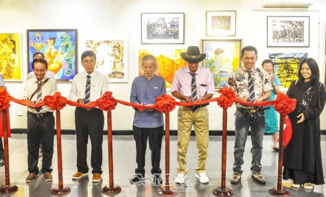 Nhóm hoạ sĩ miền Tây triển lãm mỹ thuật tại Hà Nội
