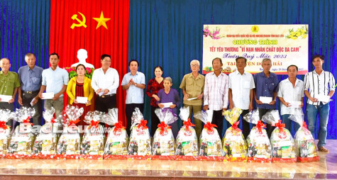 “Đoàn kết, nghĩa tình, trách nhiệm vì nạn nhân chất độc da cam”