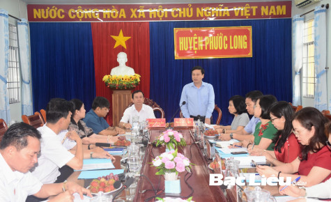 Phấn đấu xây dựng Phước Long trở thành huyện NTM nâng cao