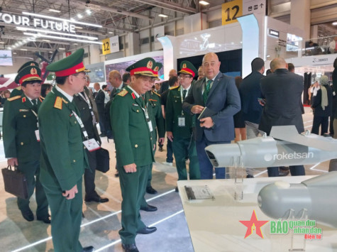 Đoàn Bộ Quốc phòng Việt Nam dự Triển lãm Công nghiệp quốc phòng IDEF-2023 tại Thổ Nhĩ Kỳ
