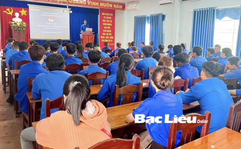 Huyện đoàn Phước Long: Phối hợp tổ chức tuyên truyền chủ quyền biển đảo, biên giới cho thanh thiếu nhi năm 2023
