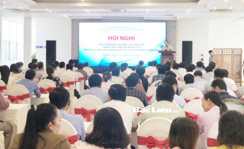 Sở TT-TT: Tập huấn nâng cao năng lực công tác thông tin, tuyên truyền ở cơ sở năm 2023