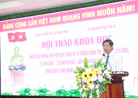 “Tư duy nhiệm kỳ” là biểu hiện suy thoái về tư tưởng chính trị