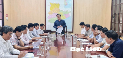 Rà soát, hoàn thiện một số nội dung Quy hoạch tỉnh Bạc Liêu trước khi trình Thủ tướng Chính phủ phê duyệt