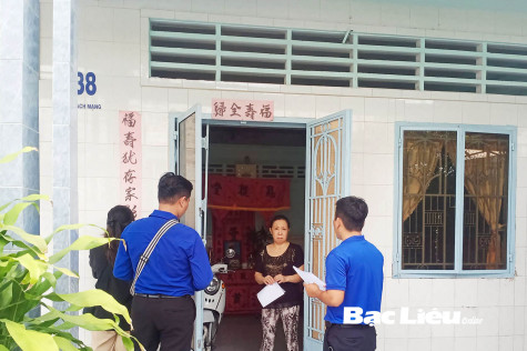 Đoàn cơ sở Phường 1: Ra mắt mô hình “Hẻm không rác”