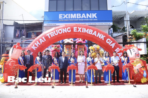 Khai trương Phòng giao dịch EXIMBANK Giá Rai
