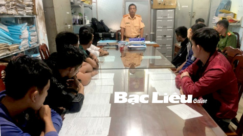 Công an TP. Bạc Liêu:​ Xử lý nhóm độ xe, tụ tập nẹt pô, rú ga, để khoe trên mạng xã hội