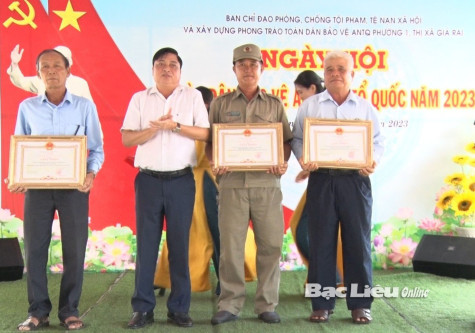 TX. Giá Rai tổ chức Ngày hội toàn dân bảo vệ an ninh Tổ quốc năm 2023