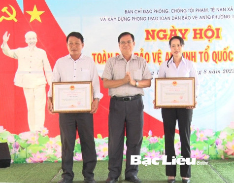 Phường 1 (TX. Giá Rai): Đơn vị điển hình trong phong trào TDBVANTQ