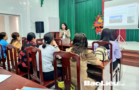Hội LHPN tỉnh: Tập huấn nghiệp vụ công tác Hội và nâng cao kỹ năng viết tin, bài cho báo điện tử
