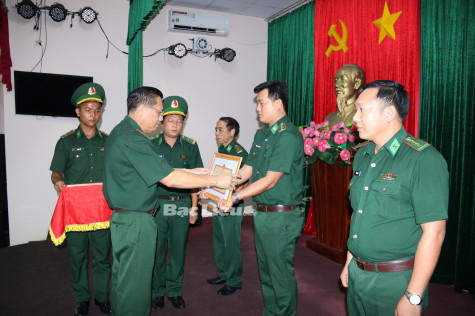 Bộ Chỉ huy Bộ đội Biên phòng tỉnh: Tổng kết thực hiện Luật Sĩ quan Quân đội nhân dân Việt Nam