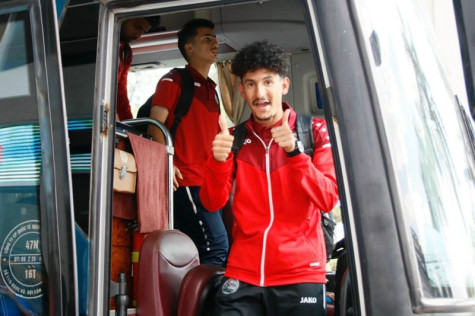 U23 Singapore và U23 Yemen đến Phú Thọ với quyết tâm cao
